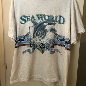 Vintage Seaworld T-Shirt 100% Cotton